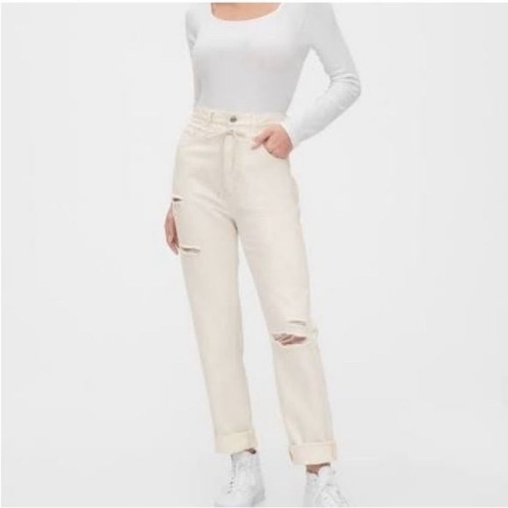 GAP Paperbag Boyfriend Jeans